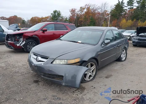 2005 Acura Tl z USA, uszkodzony, nr VIN 19UUA66265A017902